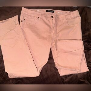 Liverpool Jeans Company Men's Straight Jeans - Light Pink